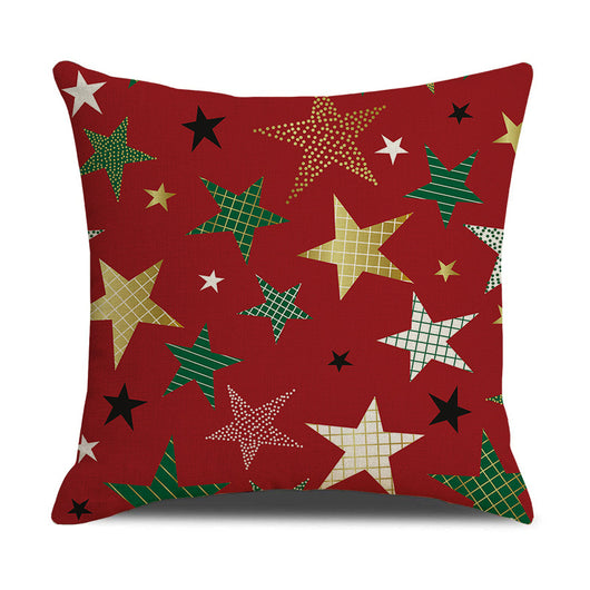 Funda de Cojín de Lino para Navidad - Image 14