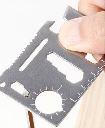 Tarjeta Herramienta Multiusos Táctica para Camping y Supervivencia - Image 12