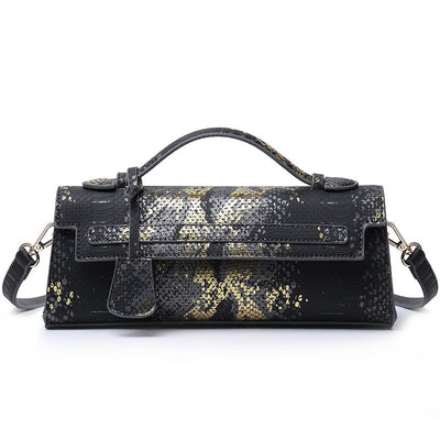 Bolso Bandolera de Cuero Texturizado Avestruz - Image 25