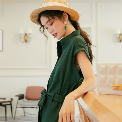 Jumpsuit Ajustado de Cintura Alta y Pantalón Capri para Mujer - Image 9