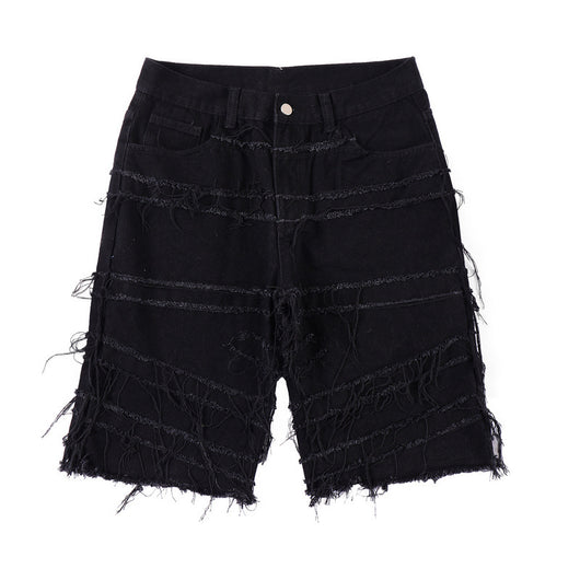 Pantalón Cinco Puntos con Detalle de Borlas Diseño Exclusivo - Image 2