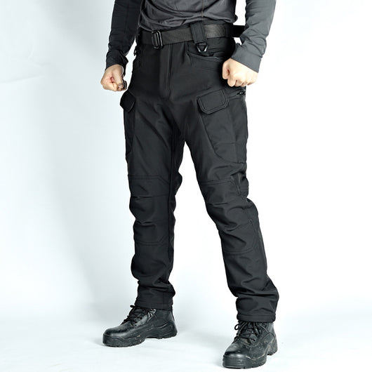 Pantalones Tácticos Invierno Hombre - Forro Polar Impermeables Shark Skin - Image 16