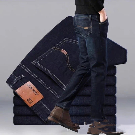 Jeans Hombre Corte Recto Cintura Media Holgado - Image 2