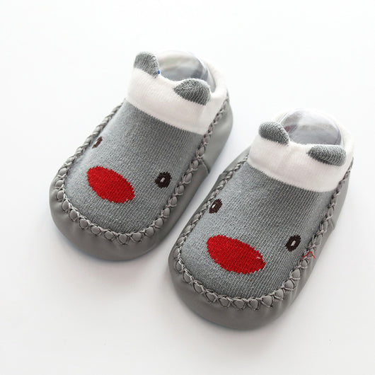 Calcetines Antideslizantes de Algodón Peinado para Bebés y Niños 0-3 Años - Image 10