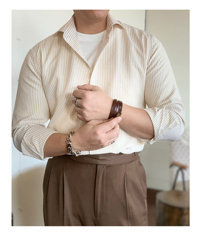 Camisa Casual Versátil Four Seasons para Hombre - Image 3