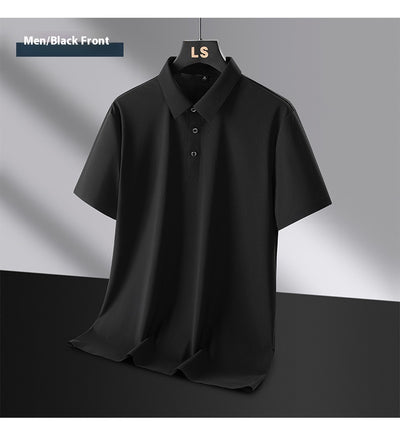 Polo Talla Grande Hombre Seda de Hielo sin Costuras - Image 15