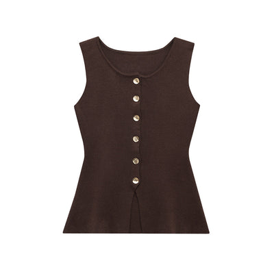 Chaleco de Punto Minimalista Europeo y Americano - Image 32