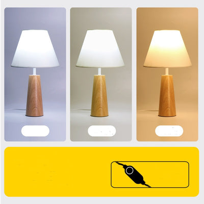 Lámpara de Noche de Madera Maciza para Dormitorio - Image 11