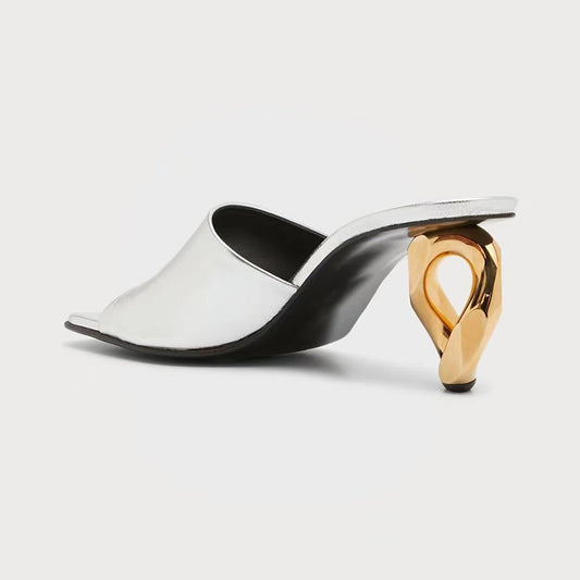 Sandalias Romanas de Tacón Alto Elegantes y Versátiles para Mujer - Image 2