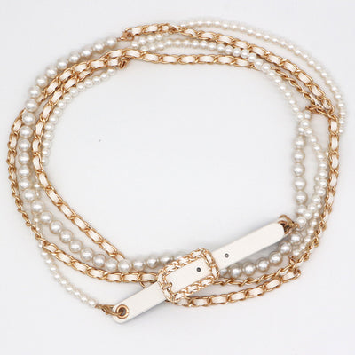 Cinturón de Cadena de Perlas para Mujer - Image 20
