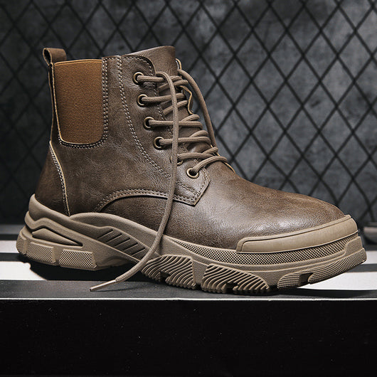 Botas Martin Negras Casual - Zapatos Versátiles para Hombre - Image 13