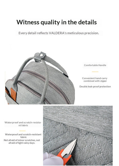 Bolsa Organizadora para Carrito con Carga USB y Compartimentos Secos y Húmedos - Image 17
