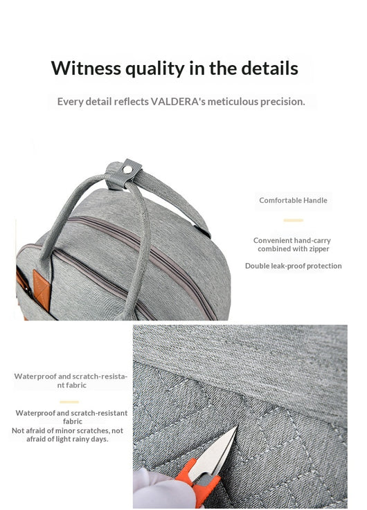 Bolsa Organizadora para Carrito con Carga USB y Compartimentos Secos y Húmedos - Image 17