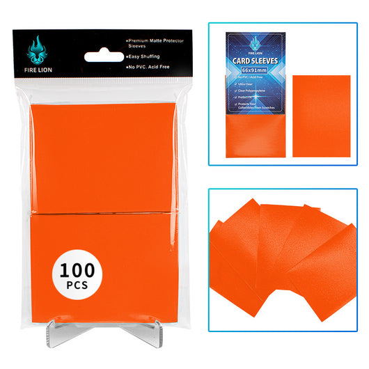 Fundas Protectoras Naranjas Texturizadas para Cartas Magic The Gathering - Pack de 20 - Image 10