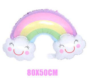 Globos Decorativos Nube Blanca para Fiestas de Cumpleaños al Aire Libre - Image 8