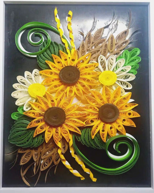 Kit de Papelería para Filigrana de Papel A4 con Herramientas de Dibujo para Principiantes