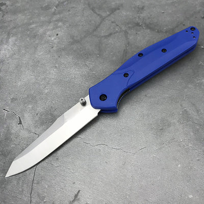 Cuchillo Plegable de Acero Inoxidable para Aventuras al Aire Libre - Image 5