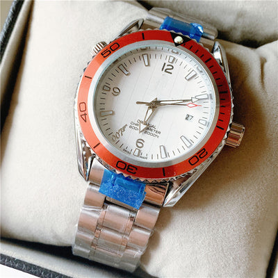 Reloj Calendario Ejecutivo Acero Inoxidable Personalidad Moderna - Image 2