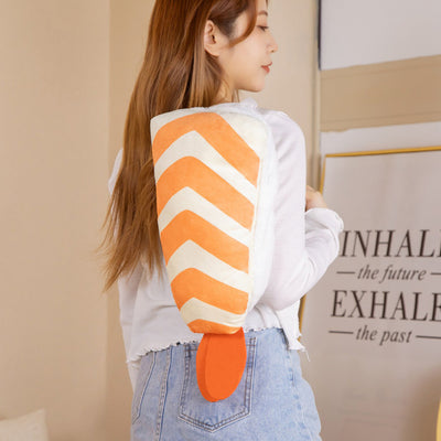 Mochila Infantil Diseño Camarón Sushi - Bolsa Mensajero Peluche - Image 4