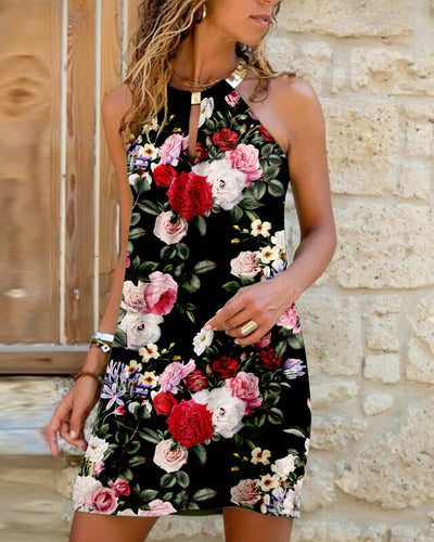 Vestido de Tirantes con Cuello Halter - Image 12