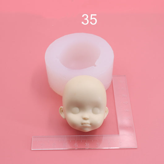 Molde de Cara de Bebé para Cerámica - Práctica Principiante - Image 12