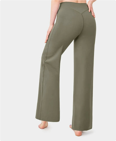 Pantalones de Yoga Rectos Holgados para Mujer - Image 13