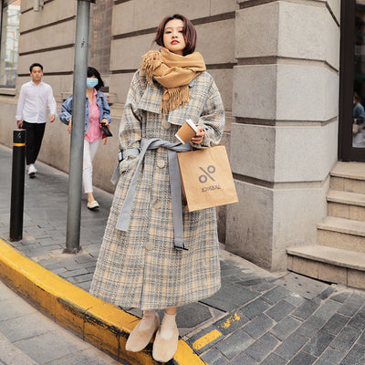 Abrigo de Lana Gruesa Elegante para Otoño e Invierno - Image 7