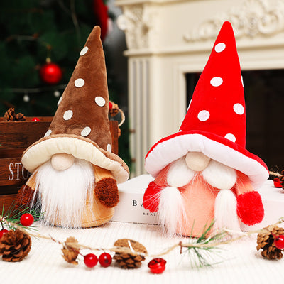 Decoración Navideña Reno Rudolph Terciopelo Suave para Vitrinas - Image 11