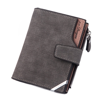 Billetera Corta Multifuncional Estilo Coreano para Hombre - Image 11