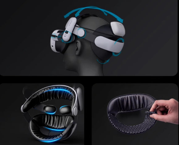 Gafas de Realidad Virtual con Ajuste Multi-ángulo