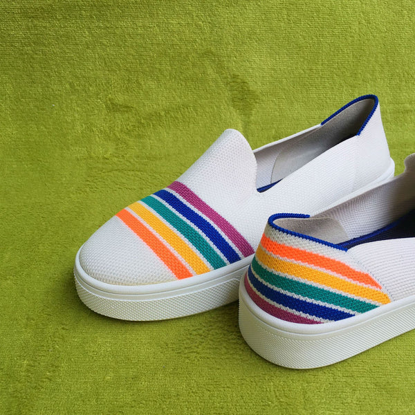 Zapatillas Deportivas Tejidas Transpirables para Mujer