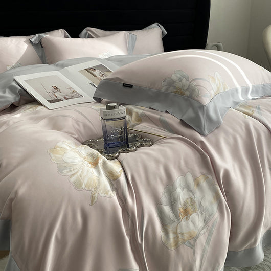 Juego de Sábanas Lyocell Estampado Floral - 4 Piezas - Image 17
