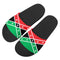 Chanclas de Playa PVC con Bandera Africana