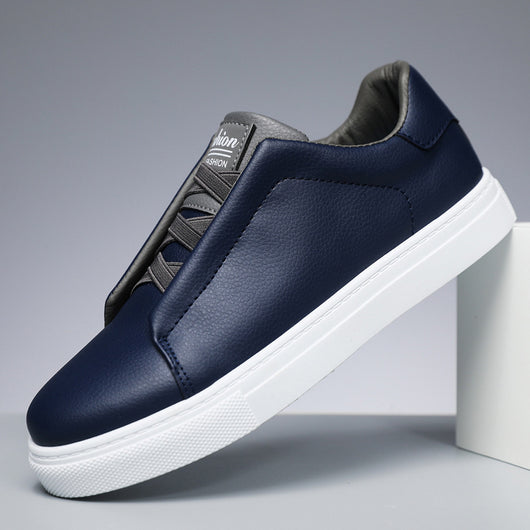Tenis para Hombre de Color Sólido Cómodos y Antideslizantes - Image 3