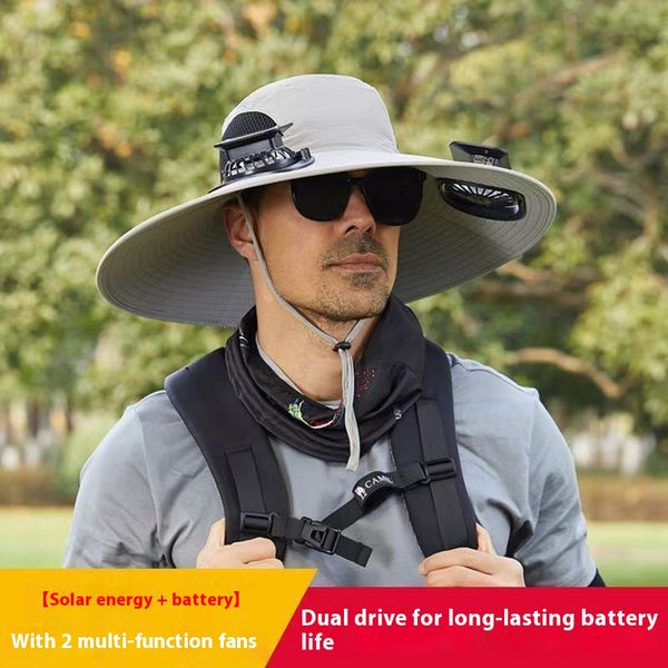 Sombrero de Ala Ancha para Senderismo y Pesca - Protección Solar UV - Image 26
