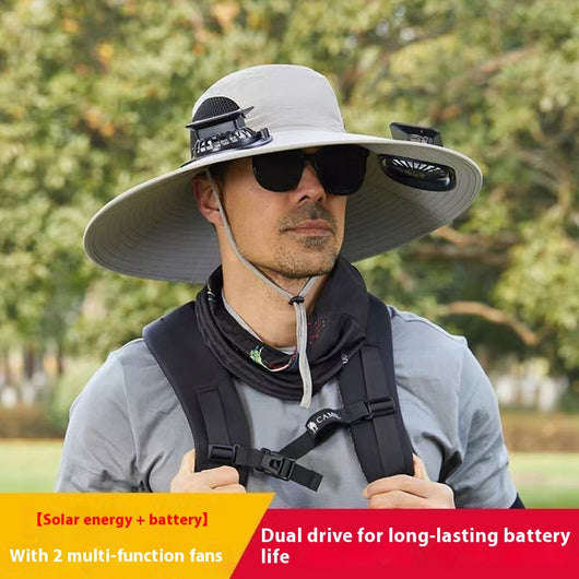 Sombrero de Ala Ancha para Senderismo y Pesca - Protección Solar UV - Image 26