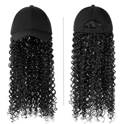 Complemento de Moda Natural con Gorro y Peluca para Mujer - Image 11