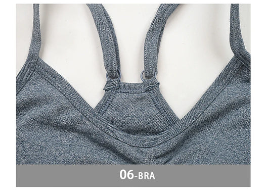 Traje de Yoga Largo Ajustado de Cintura Alta con Manga Larga - Image 22