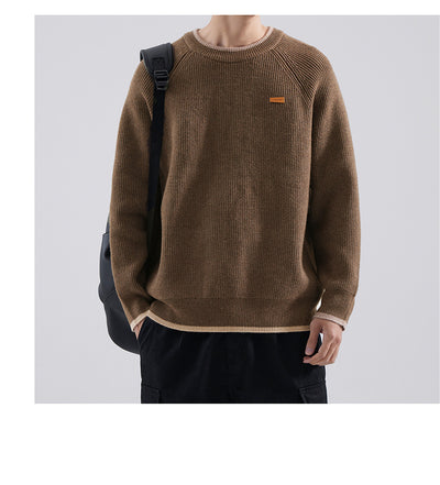 Suéter Tejido Holgado Raglan para Otoño-Invierno - Image 9