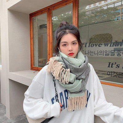 Pashmina Estampada de Protección Solar para Otoño e Invierno - Image 19