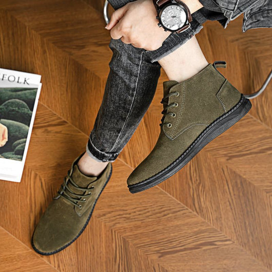 Botas Martin Altas Estilo Británico para Hombre - Casual Versátil Trendy - Image 3