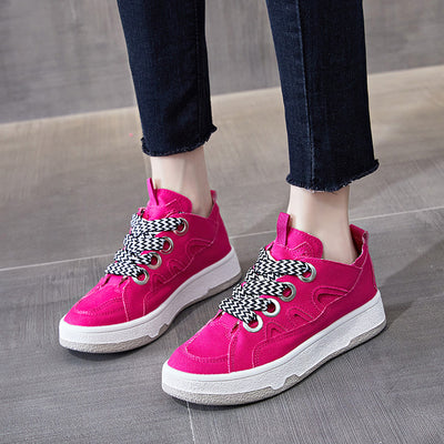 Zapatillas de Lona con Plataforma para Mujer - Comodidad Deportiva Casual - Image 15