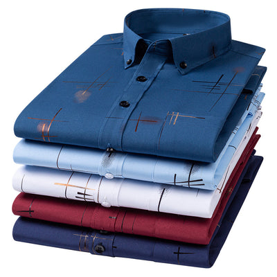 Camisa Casual de Manga Larga Delgada para Hombre - Image 3