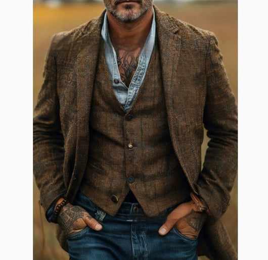 Blazer Floral para Hombre con Estampado Moderno - Image 9