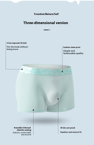 Boxers Seamless Ice Silk para Hombre - Ultradelgados y Transpirables - Image 13