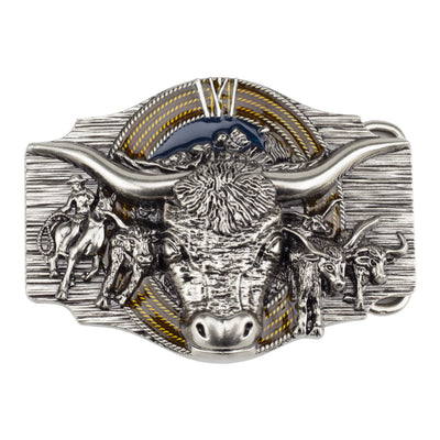 Hebilla de Cinturón con Cabeza de Vaca - Estilo Personalidad Fashion - Image 6