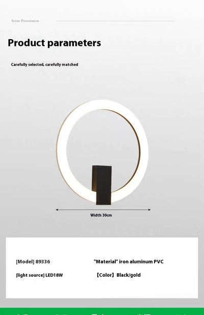 Lámpara de Pared LED para Mesita de Noche - Image 16