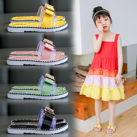 Sandalias Cómodas Antideslizantes para Niñas Verano