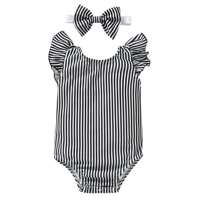 Traje de Baño Enterizo para Bebé con Diseño de Escamas - Image 3