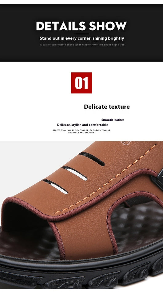 Sandalias Hombre Verano Dual-uso Antideslizantes Playa y Casual - Image 13